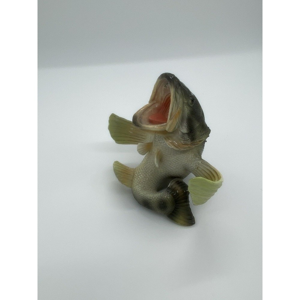 Large Mouth Bass Fish Wine Bottle Holder  6"